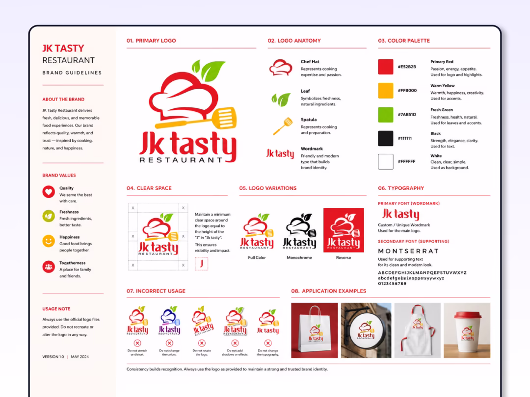 Restaurant Premium Branding Design India